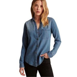 Abercrombie & Fitch [Butter Soft] Tencel Denim Shirt